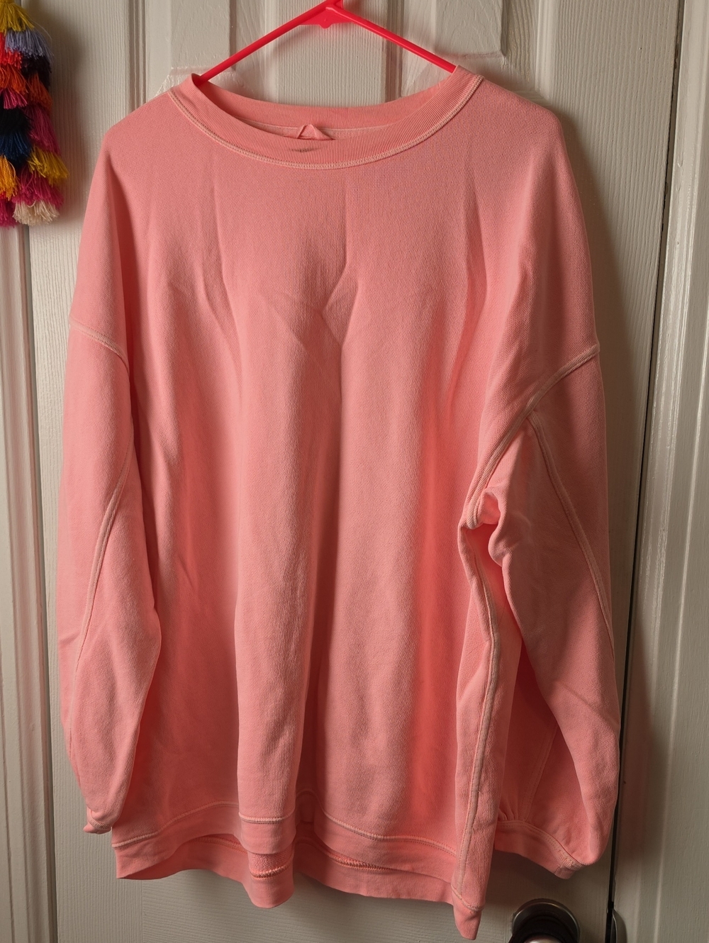 Aerie Women's Relaxed Crewneck Sweatshirt - Pink